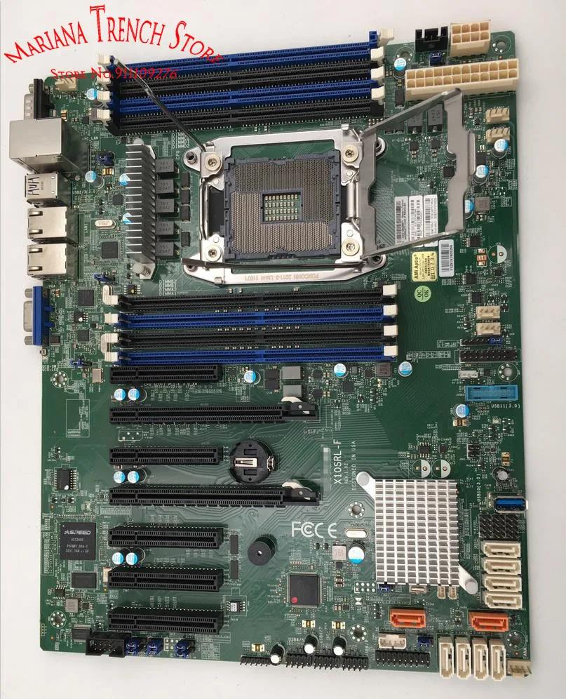 X10SRL-F  ũ Ӻ   LGA2011 E5-1600/2600 V3/V4 йи DDR4 ECC i210  Ʈ GbE LAN 7 PCI-E 